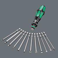 05059297001 Wera Hexagon; Slotted; Phillips; Pozidriv; Spanner; Torx; Torq Set; Tri-Wing Interchangeable Screwdriver Set, 33-Piece