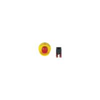 400438 Pilz 400 Series Emergency Stop Push Button, 67mm Cutout, DPST