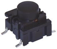 5gsh9351ss09-095 MEC IP67 Black Cap Tactile Switch, SPST 50 mA @ 24 V dc