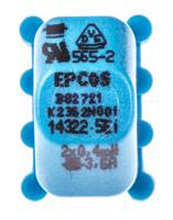 b82721k2362n001 EPCOS 400 μH ±30% Ferrite Current Compensated Choke, 3.6A Idc, 35mΩ Rdc, B82721A