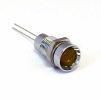 19050002 CML Innovative Technologies 1905X00X Series Yellow Panel Mount Indicator, 2.1V, 8mm Mounting Hole Size
