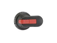 ohb65j6t-1sca022399r8110 ABB Black Rotary Handle