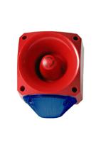 pnc-0057 Klaxon PNC Series Blue Sounder Beacon, 10 → 60 V dc, IP66, Side Mount, 120dB at 1 Metre