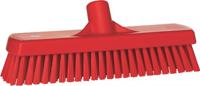 70604 Vikan Broom, Red With Polyester, Polypropylene, Stainless Steel Bristles for Deck washer brush