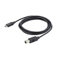 usb2cb2m StarTech.com USB 2.0, Male USB C to Male USB B, 480Mbps, 2m