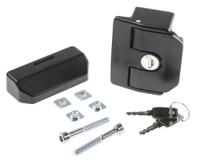 3842530353 Bosch Rexroth Die Cast Zinc, Galvanised Steel Door Lock, MGE, 10mm Slot, 40 mm, 45 mm, 50 mm Strut Profile