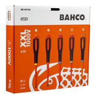 be-9876s Bahco Phillips; Pozidriv; Slotted; Torx Insulated Screwdriver Set, 14-Piece