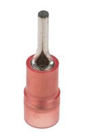 267-4091 RS PRO Insulated, Tin Crimp Pin Connector, 0.5mm² to 1.5mm², 22AWG to 16AWG, 1.9mm Pin Diameter, 9mm Pin Length, Red