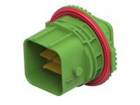2-2366509-3 TE Connectivity, 2-2366509 Connector Housing Receptacle Green Cable Mount 48 Way, Cable Termination