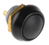 59-111 ITW Switches 59 Series Miniature Push Button Switch, Momentary, Panel Mount, 13.65mm Cutout, SPST, Clear LED, 125V ac,