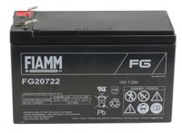 fg20722 Fiamm 12V Faston F2 Sealed Lead Acid Battery, 7.2Ah
