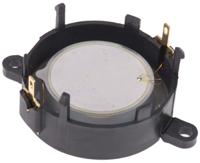 535-8203 RS PRO 100dB Screw Mount Continuous, Intermittent External Piezo Buzzer, 44.8 x 23mm, 100V ac Max