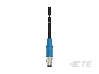 t4061110004-001 TE Connectivity Male 4 way Plug to Unterminated 4 way Free End Sensor Actuator Cable, 0.5 m