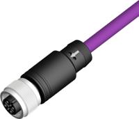 283-4894 RS PRO Female 3 way Straight M8 to Unterminated Free Cable End Actuator/Sensor Cable, 1 m