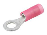 19324-0002 Molex, Avikrimp Insulated Ring Terminal, M3 Stud Size, 0.5mm² to 1mm² Wire Size, Red
