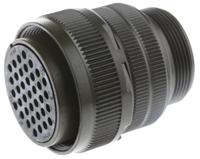 ms3106a-28-21s Amphenol Industrial, MS3106A, Copper Alloy 37 Way Cable Mount MIL Spec Circular Connector, Socket Contacts,Shell Size