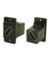 267-1277 RS PRO 29 mm x 35.5 mm x 19 mm 1 Way Female to Female Feedthrough HDMI Connector 40 V ac