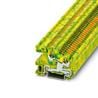 3213962 Phoenix Contact 2-Way Earth Terminal Block, 4mm², 12 AWG Wire, Push In