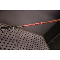 m4c-500-595-rd-wt Brady B-595 on White on Red Label, 12.70 mm Width