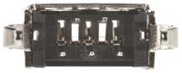 651005136421 Wurth Elektronik Straight, Through Hole, Socket Type B USB Connector