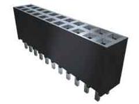 ssw-111-01-g-s Samtec SSW Series Straight Through Hole Mount PCB Socket, 11-Contact, 1-Row, 2.54mm Pitch, Solder Termination