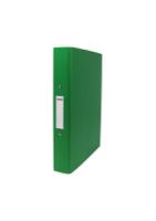 55244dent PLASTOREG Green A4 Clip File, Ring Binder