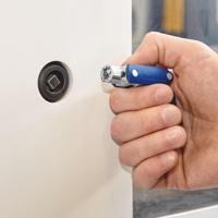 00-11-06-v03 Knipex Diecast Zinc 9-way Control Cabinet Key, 5 → 11 mm Capacity