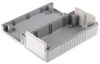 219-318 RS PRO Grey ABS Instrument Case, 120 x 60 x 40mm