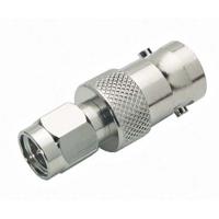 ba29 L-Com Straight Coaxial Adapter SMA Plug to BNC Socket