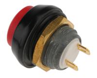 59-900089 ITW Switches 59 Series Miniature Push Button Switch, Momentary, Panel Mount, 13.65mm Cutout, SPST, Clear LED, 125V ac,