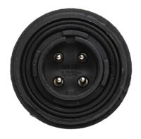 px0749p Bulgin Circular Connector, 4 Contacts, In-Line, Standard Connector, Plug, Male, IP68, IP69K, Standard Buccaneer Series
