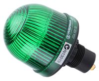 20620000 Werma EM 206 Series Green Steady Beacon, 12 → 48 V ac/dc, Panel Mount, Incandescent, LED Bulb, IP65