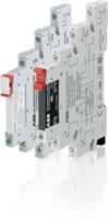 1svr405521r3100-cr-s012024vadc1ss ABB CR-S 1 Pin 12 → 24V ac/dc DIN Rail Relay Socket, for use with CR-S Interface Relay