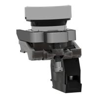 xb4ba11 Schneider Electric Harmony XB4 Series Push Button, Spring Return, Panel Mount, 22mm Cutout, SPST, 600V, IP66, IP67,