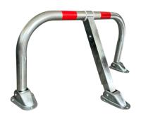 284-7158 RS PRO Grey Galvanised Steel Parking Barrier