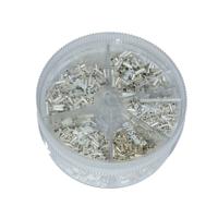 st-21-bs NEMIQ, ST 21 BS Bootlace Ferrule, Silver
