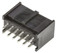 90130-1212 Molex C-Grid III Series Straight Through Hole PCB Header, 12 Contact(s), 2.54 mm Pitch, 2 Row, Shrouded