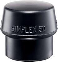 ha3202040 Halder Round Rubber Replacement Mallet Face 65g With Replaceable Face