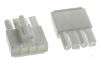 elp-04v JST, EL Male Connector Housing, 4 Way, 1 Row