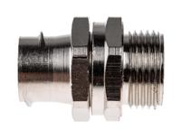 7tca296010r0074-s20m20b Adaptaflex Swivel, Conduit Fitting, 20mm Nominal Size, M20, Brass, Silver IP40 rating