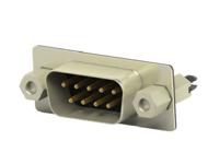 2301826-2 TE Connectivity 2301826 9 Way Vertical Board Mount D-sub Connector Plug, 2.77mm Pitch