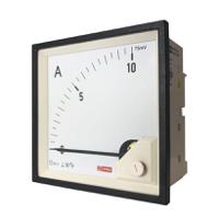 186-2503 RS PRO Analogue Panel Ammeter 0/10A For Shunt 75mV DC, 92mm x 92mm, 1 % Moving Coil