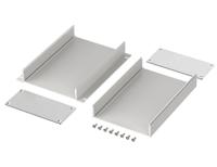 97218160hmt1-filotec-f-1048-160-wl-set Bopla Filotec (Set) Series Aluminum (Anodized) Aluminium Enclosure, IP40, Flanged, Aluminum (anodized) Lid, 160 x 105 x