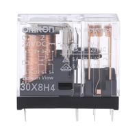 g2r-2-24dc Omron DPDT PCB Mount Non-Latching Relay, 24V dc Coil