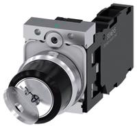 3su1150-4bf11-1fa0 Siemens IP66, IP67, IP69 Key Switch, SPDT 2-Way