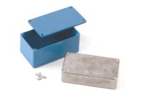 462-0010a Deltron 462 Series Grey Die Cast Aluminium Enclosure, 89 x 35 x 30mm