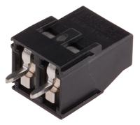 1985920 Phoenix Contact MKDSN 2.5/ 2 HT BK Series PCB Terminal Block, 5mm Pitch, Through Hole Mount, Solder Termination