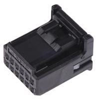 1376675-1 TE Connectivity, MULTILOCK 025 Automotive Connector Plug Black Cable Mount 12 Way