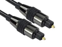192-4507 RS PRO Male TOSlink to Male TOSlink Optical Audio Cable, 1.5m