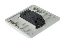 k4878p-whi MK Electric White Retractive Light Switch, 2 Way, 1 Gang, Logic Plus